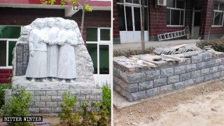 Statuen von katholischen Märtyrer-Heiligen von Behörden in Hebei entfernt